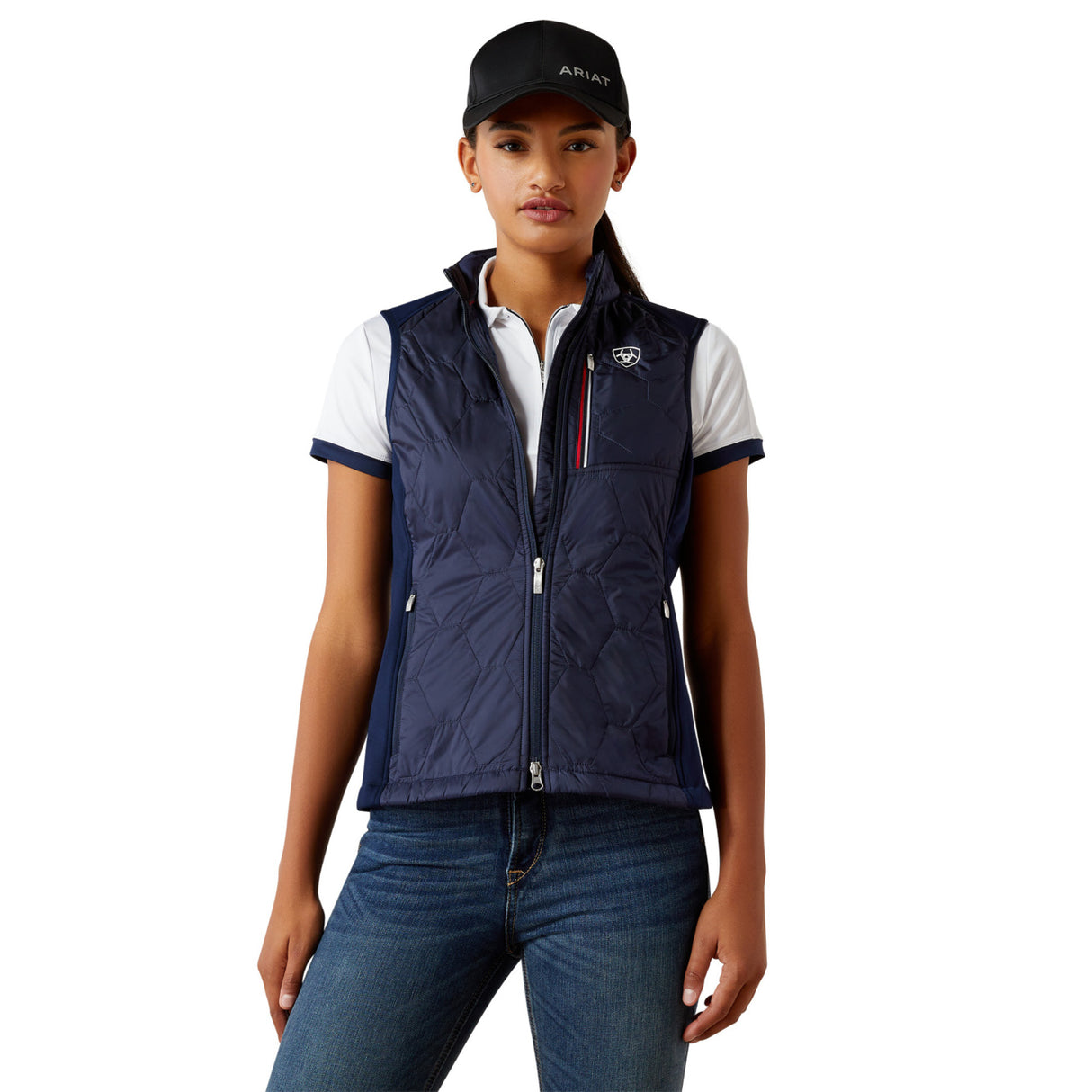 Ariat Women's Fusion Insulated Vest #colour_navy