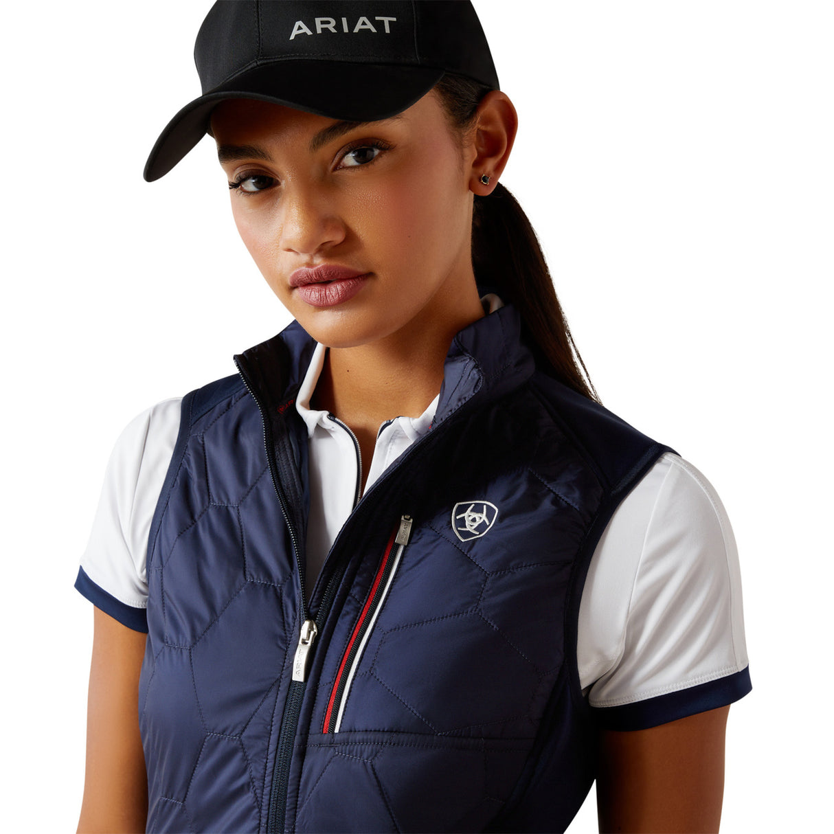 Ariat Women's Fusion Insulated Vest #colour_navy