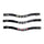HKM Browbands -Hobby Horsing- Set of 3 #colour_rose-silver