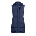HKM Long Vest -Misty #colour_deep-blue