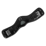 Acavallo Anatomical Dressage Girth Leather #colour_black