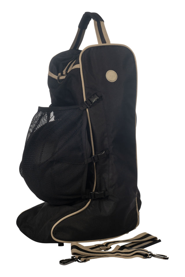 HKM Boot Bag -Joules- #colour_black-beige