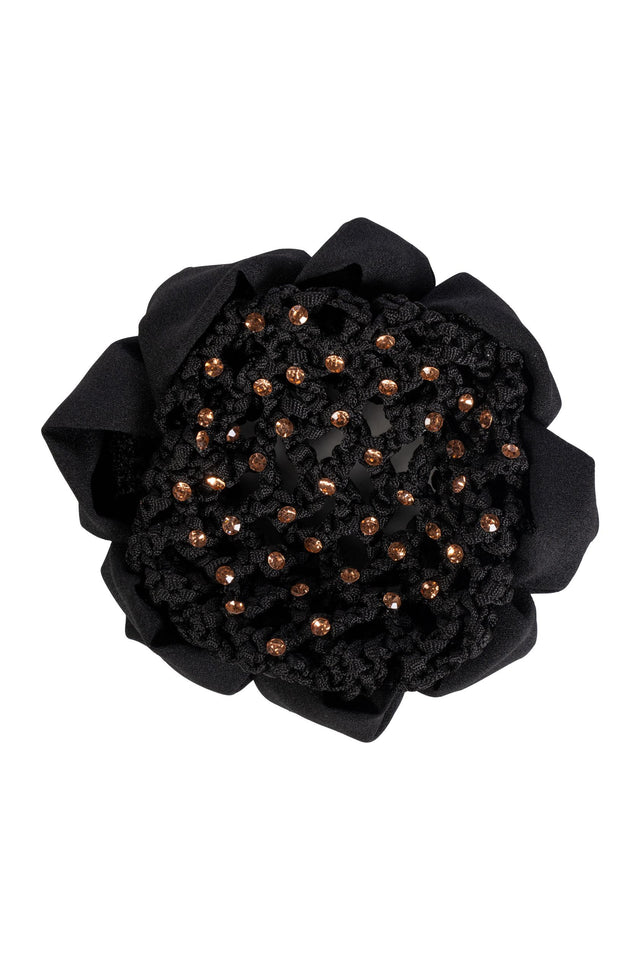 HKM Hair Net -Crystal- #colour_black