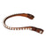 Acavallo Browband Calfskin & Pearls #colour_cognac-white