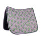 HKM Saddle Cloth -Naples #colour_lilac-green