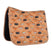 HKM Saddle Cloth -Naples #colour_pastel-orange-grey