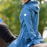 HKM Ladies Riding Jacket -Ohio- #colour_smokey-blue