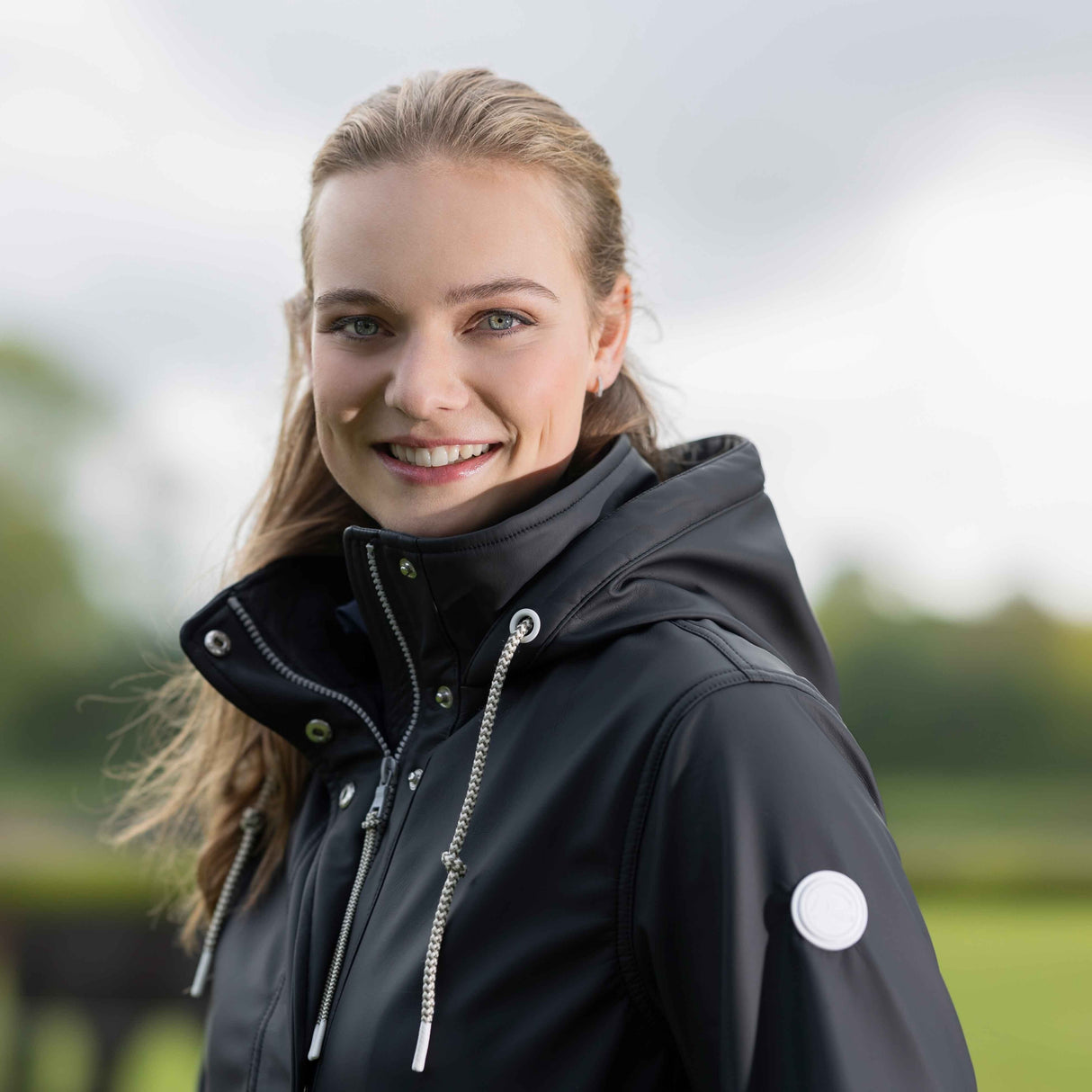 HKM Ladies Riding Jacket -Ohio- #colour_black