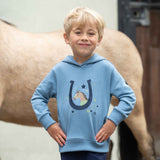 HKM Children's Hoody -Diana- #colour_smokey-blue