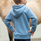 HKM Children's Hoody -Diana- #colour_smokey-blue