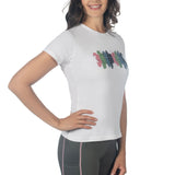 HKM Ladies T-shirt -Mirror- #colour_white