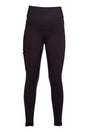 HKM Ladies Silicone Full Seat Riding Leggings -Rio- #colour_dark-brown