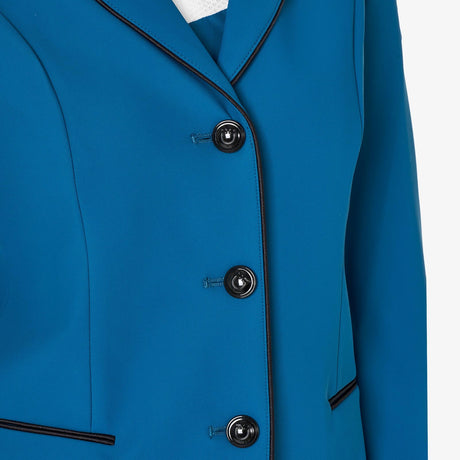 Equestro Women's Three-Button Competition Jacket #colour_blue