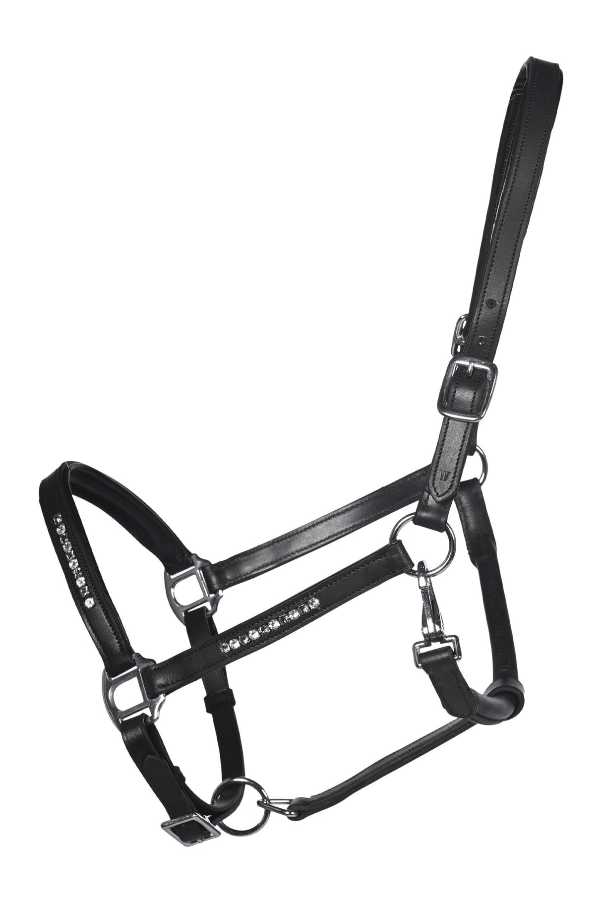 HKM Leather Head Collar -Sparkle-