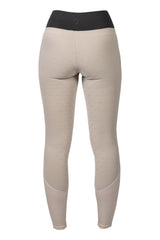 HKM Ladies Silicone Full Seat Riding Leggings -Limone- #colour_grey-beige