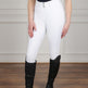 Coldstream Ladies Ledmore Diamante Breeches #colour_white