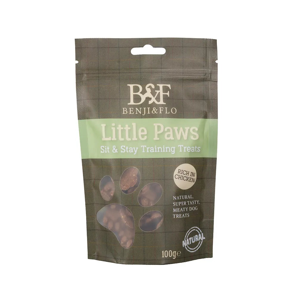 Benji & Flo Little Paws Sit & Stay Training Treats