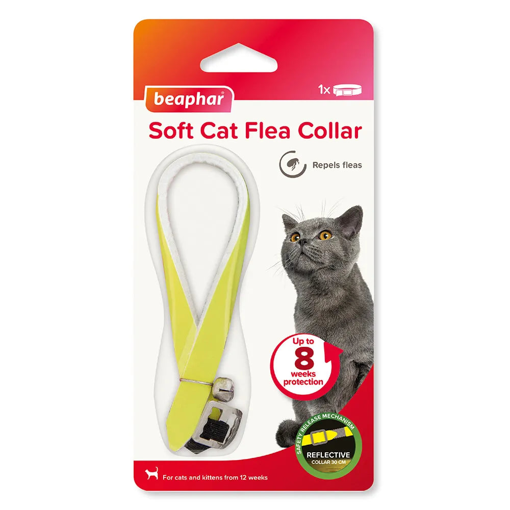 Beaphar Reflective Soft Cat Flea Collar