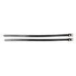 Hy Equestrian Children's Diamante Stud Spur Straps #colour_black