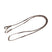 ProPresicce Massa Ergo Grip Rubber Reins by Hy Equestrian #colour_brown