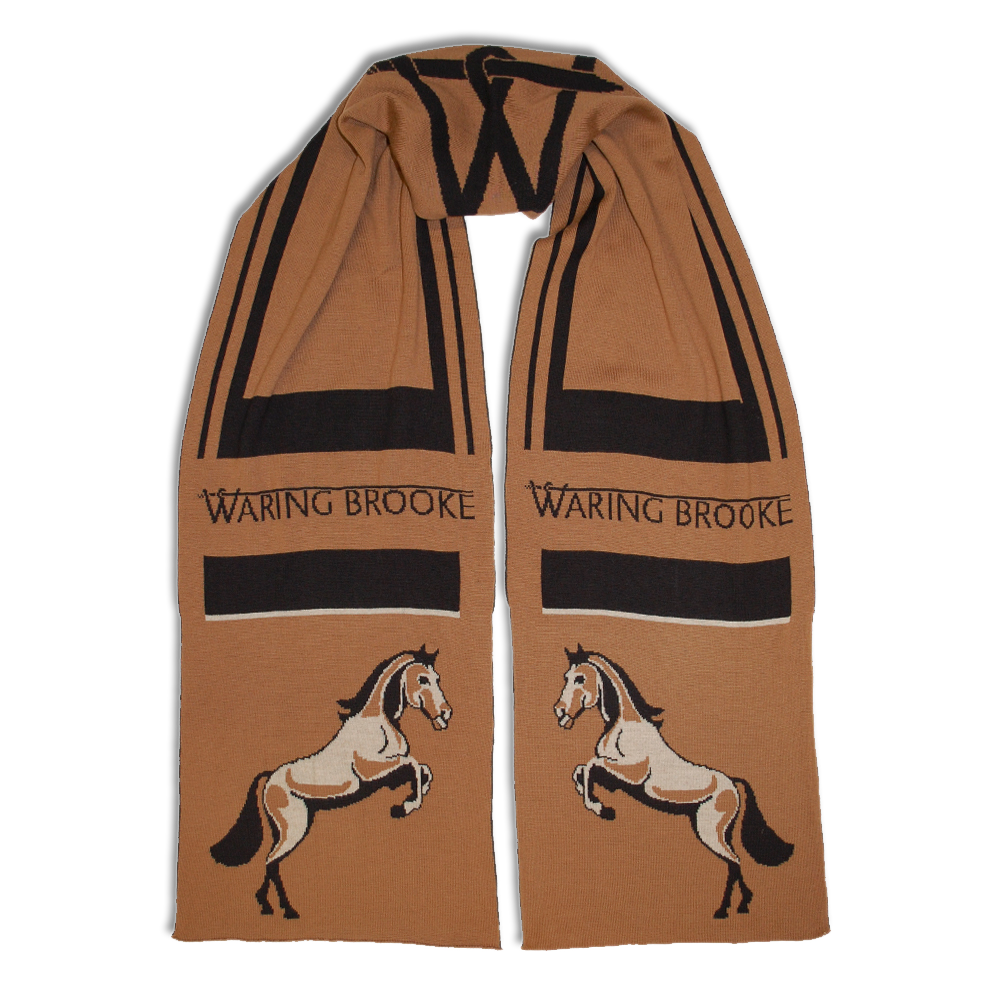 Waring Brooke Stallion Scarf #colour_tan