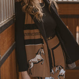 Waring Brooke Stallion Scarf #colour_tan