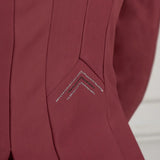 Coldstream Harthill Diamante Show Jacket #colour_windsor-wine