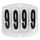 Waldhausen 4-Digit Event-Pad-Numbers With Touch Tape #colour_white