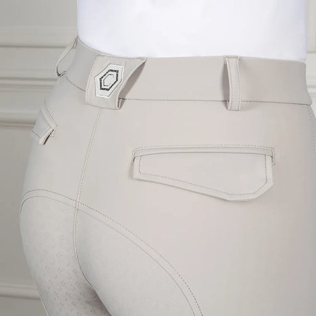 Coldstream Carham Sparkle Breeches #colour_pearl-grey