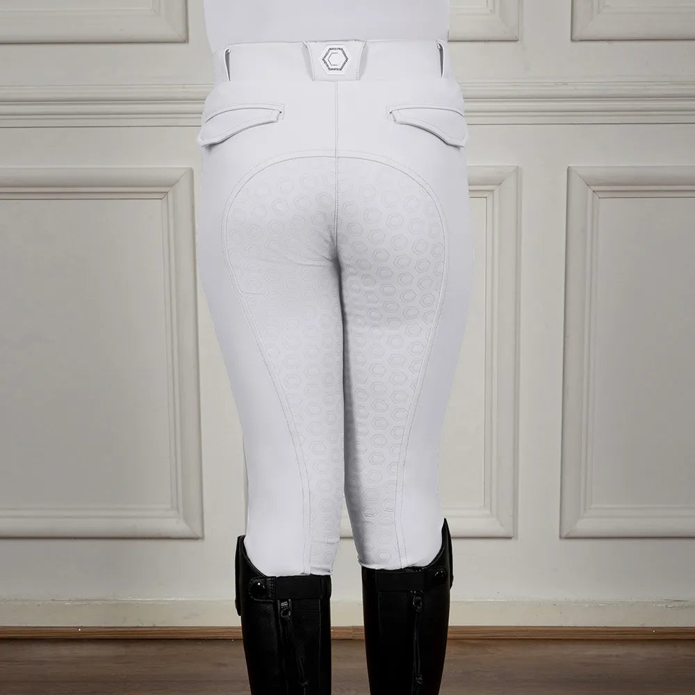 Coldstream Next Generation Carham Sparkle Riding Tights #colour_white