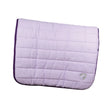 Hy Equestrian Reversible Two Colour Saddle Pad #colour_purple-lilac