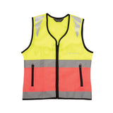 Reflector Two Tone Warning Tabard by Hy Equestrian - Caution Slow