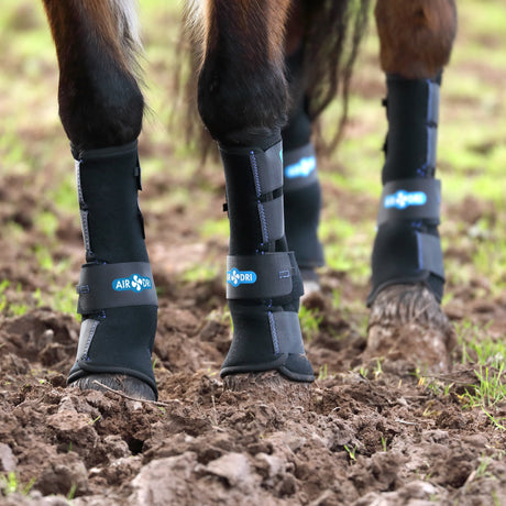 Shires ARMA Deluxe Mud Socks #colour_black