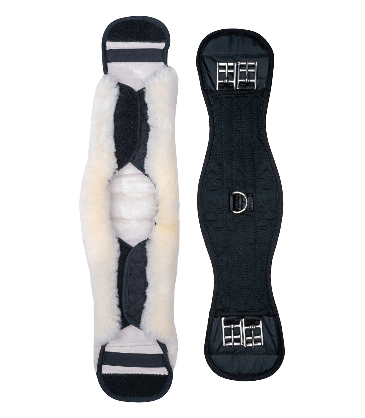 Waldhausen Lambskin Short Girth #colour_black-nature