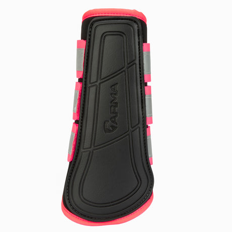 Shires ARMA EQUI-FLECTOR® Brushing Boots #colour_pink