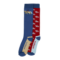 Toggi Show Jumper Socks 2 Pack #colour_blue-red