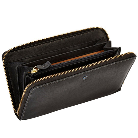 Dubarry Portlick Leather Wallet #colour_black