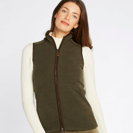 Dubarry Womens Carbury Gilet #colour_olive