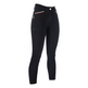 HKM Women's Silicone Full Seat Riding Breeches -Livigno Sportive- #colour_black