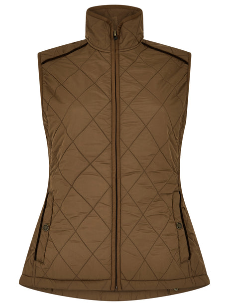 Dubarry Womens Heywood Gilet #colour_bronze