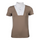 HKM Women's Short Sleeve Competition Shirt -Virginia- #colour_taupe