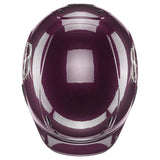 Uvex Kiddox Flower Riding Hat #colour_burgundy-shiny