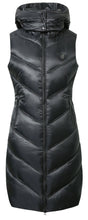 Covalliero Ladies Padded Long Vest #colour_black