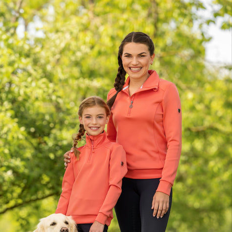 Covalliero Ladies Sporty Sweater #colour_coral