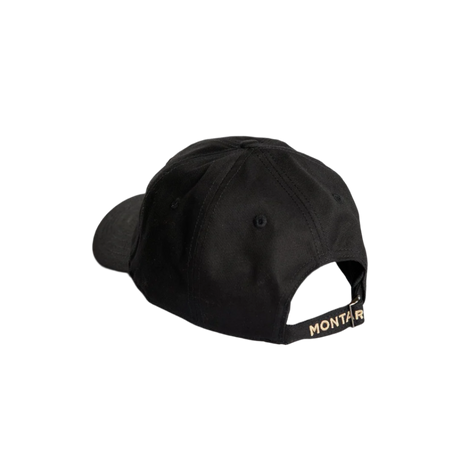 Montar Logo Cap with Beige Crystal #colour_black