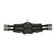 Stubben Equi-Soft® Short Saddle Girth with Cover - Black #colour_vachette-leather-black