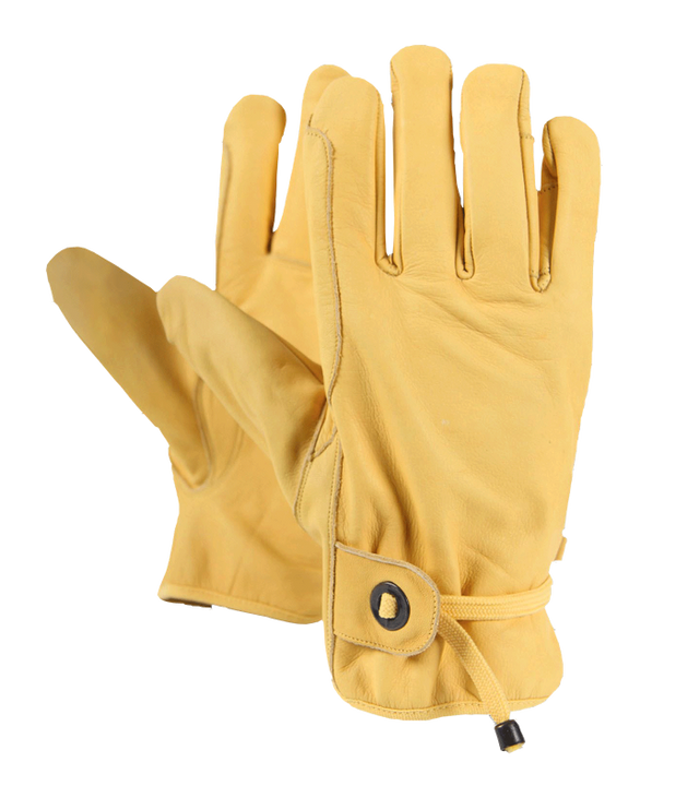 E.L.T Texas Western Gloves #colour_yellow