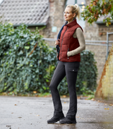 E.L.T Ladies Micro Jodhpur Cargo Silicone Breeches #colour_black