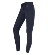 E.L.T Micro Ladies Sport Silicone High Waist Riding Breeches #colour_night-blue