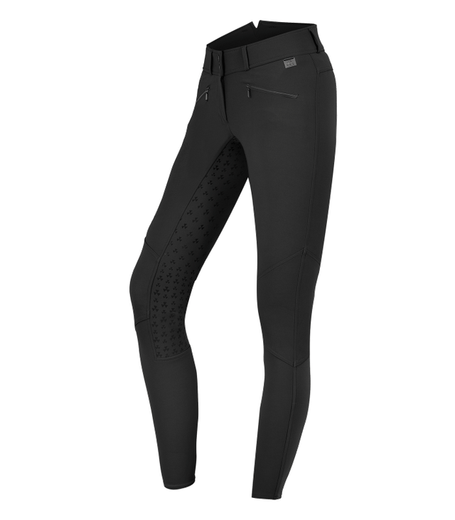 E.L.T Child Hella High Waist Silicone Breeches #colour_black